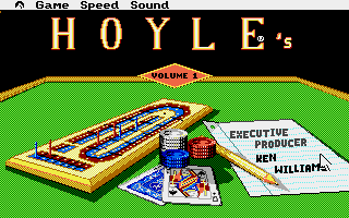 Hoyle's Book of Games Volume 1 screenshot 3 for Atari ST